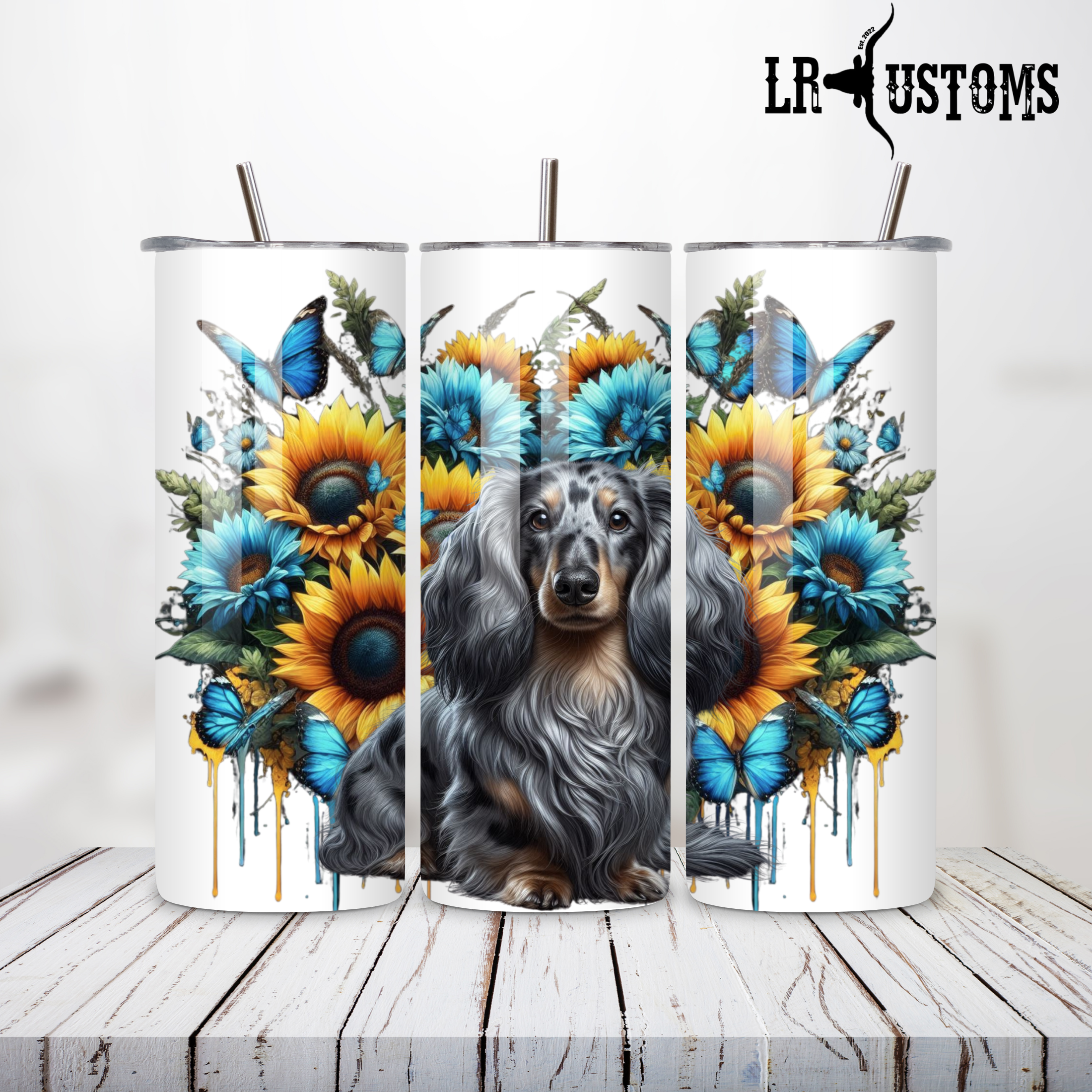 20oz Tumbler Butterfly Snag