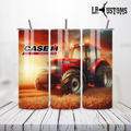 20oz Tumbler Red Tractors