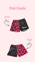 Pink Hustle Footy Shorts