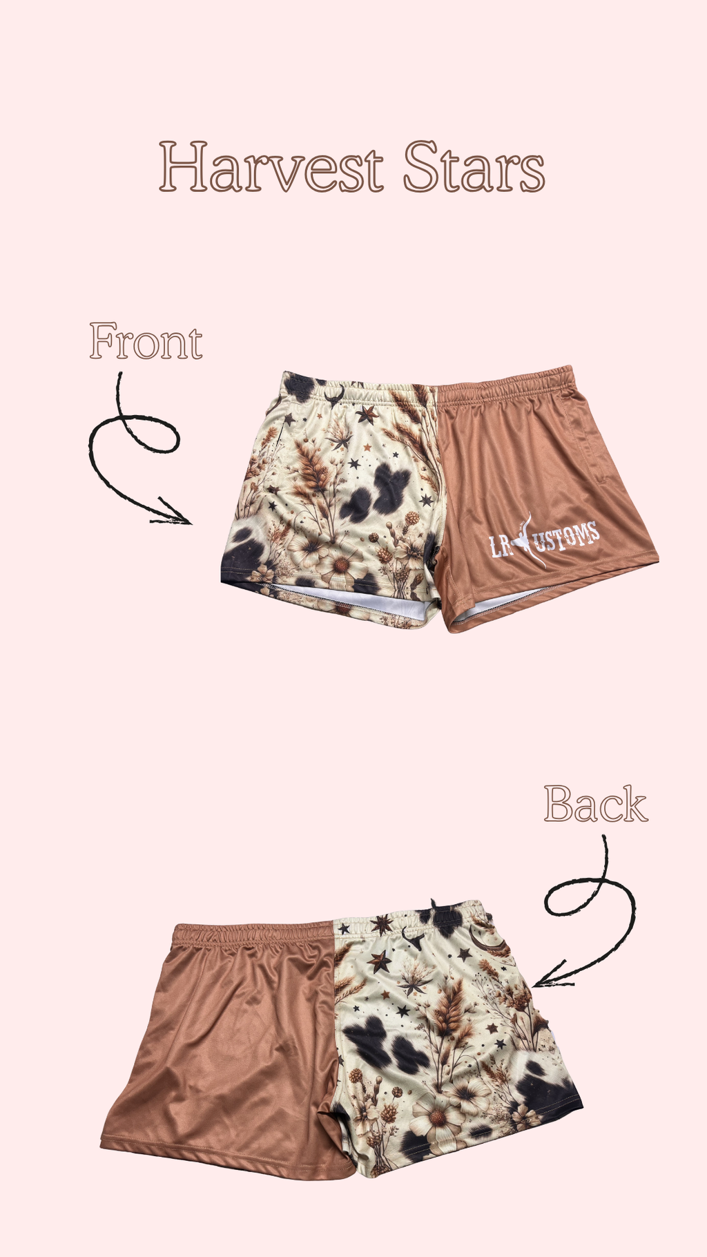 Harvest Stars Footy Shorts