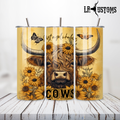 20oz Tumbler Loves Cows