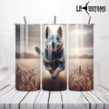 20oz Tumbler Blue Cattle