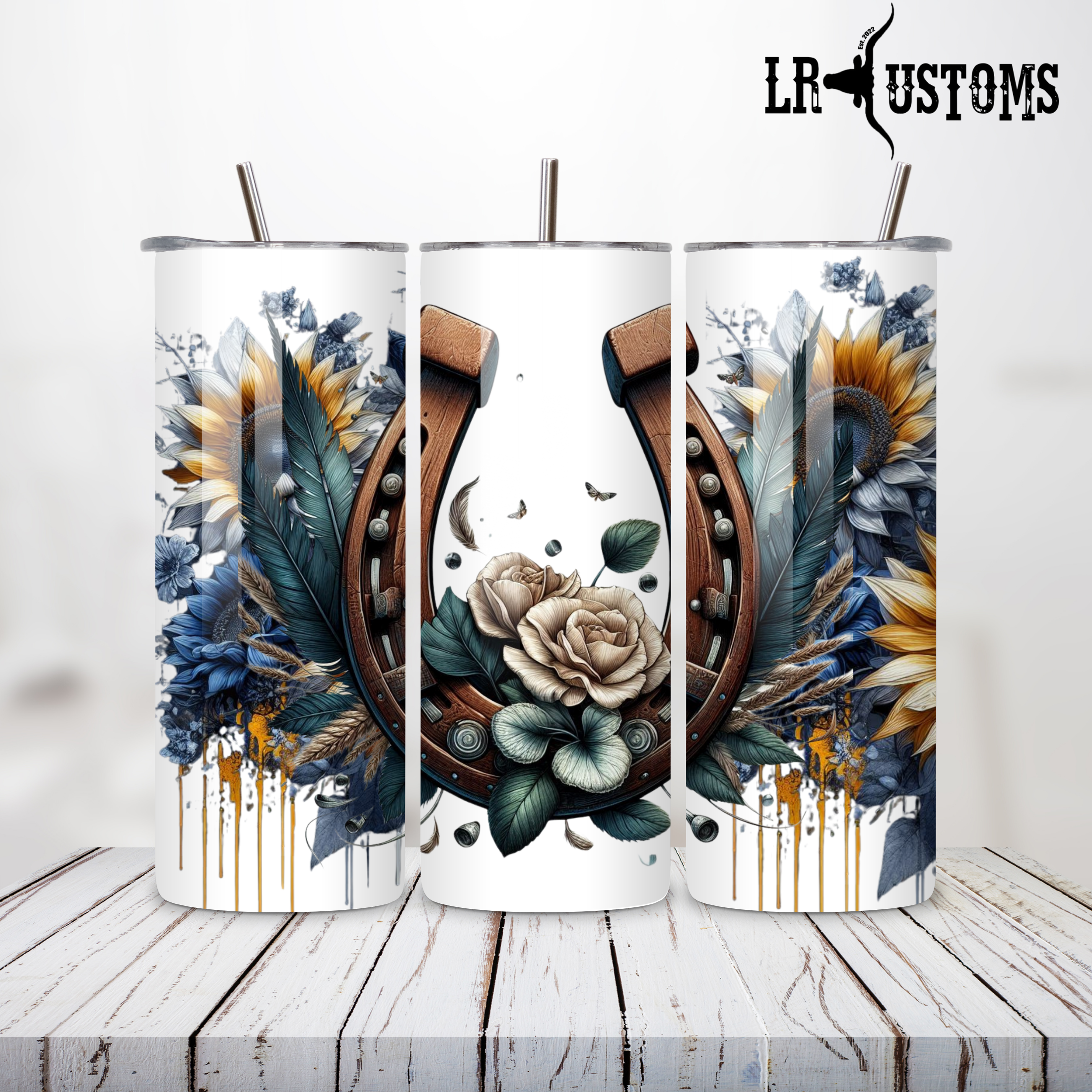 20oz Tumbler Horseshoe