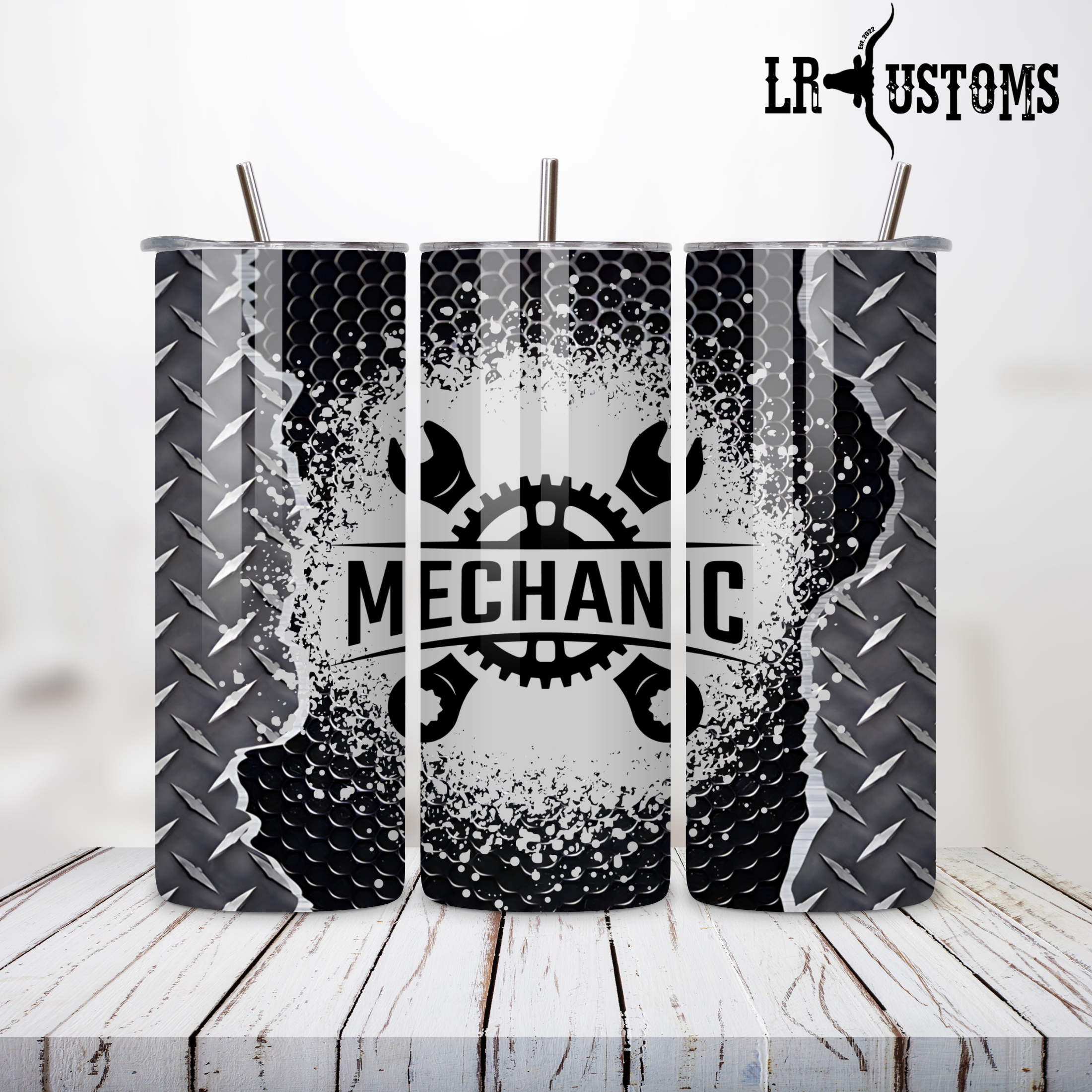20oz Tumbler Mechanic