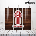 20oz Tumbler Kenworth Wooden