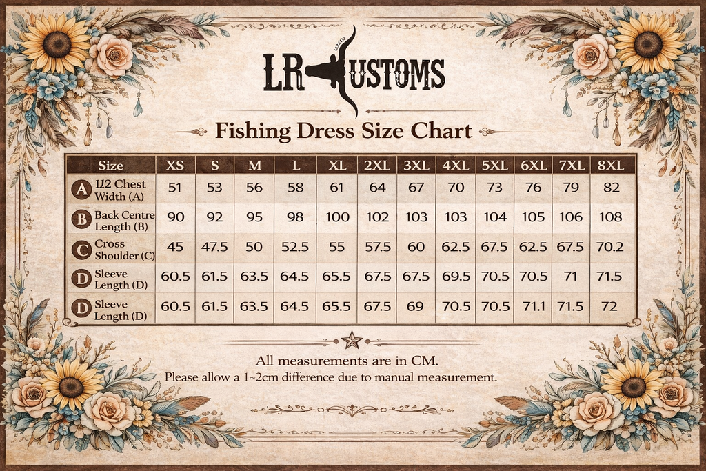 Short Sleeve Sunflower Hide Fishing Dress (Preorder)