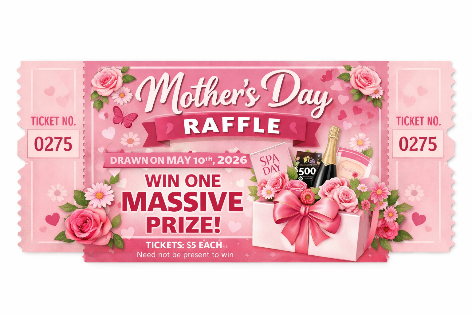 Mother’s Day Raffle Ticket